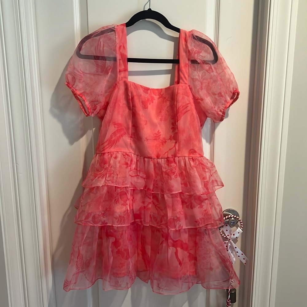 Bright Pink dress!